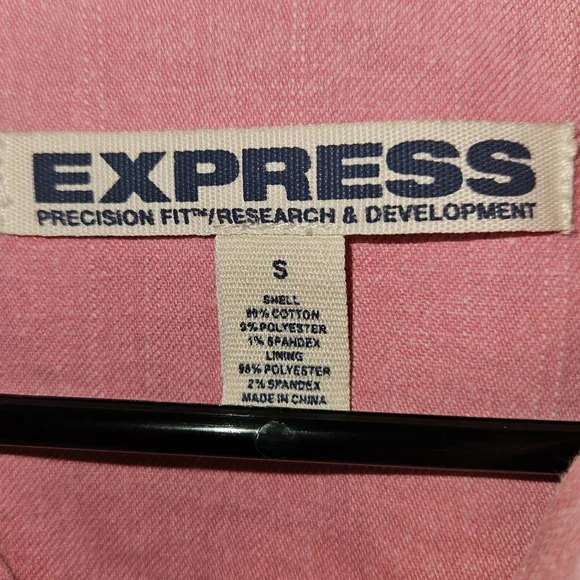 Express Vintage 1990s Denim Moto Jacket - Picture 3 of 6